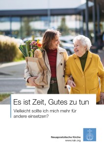 Es ist Zeit, Gutes zu tun. Vielleicht sollte ich mich mehr f&uuml;r andere einsetzen?