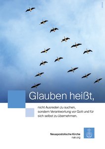 Glauben hei&szlig;t, nicht Ausreden zu suchen, sondern Verantwortung vor Gott und f&uuml;r sich selbst zu &uuml;bernehmen.