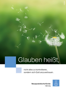 Glauben hei&szlig;t, nicht alles zu kontrollieren, sondern sich Gott anzuvertrauen.